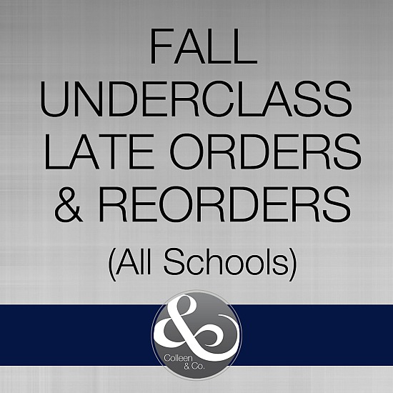 Fall Underclass Late Order